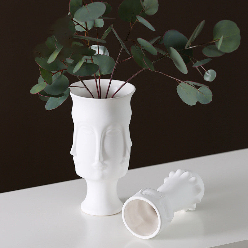 Hand Vas Blommor | Hand Keramik Vase | Nordicwhisper