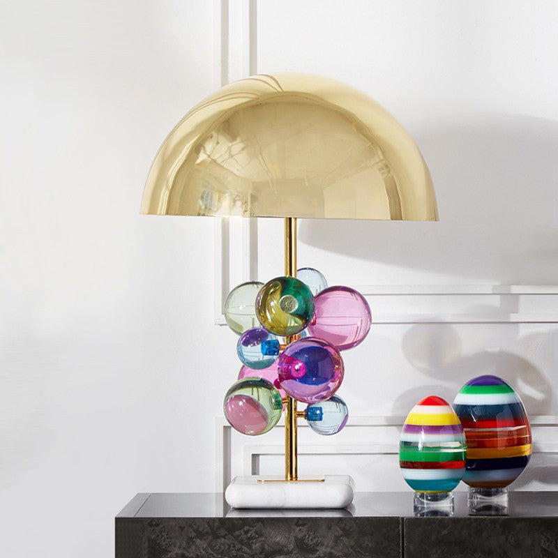 Bordslampa Bubble | Guld Bordslampa | Nordicwhisper